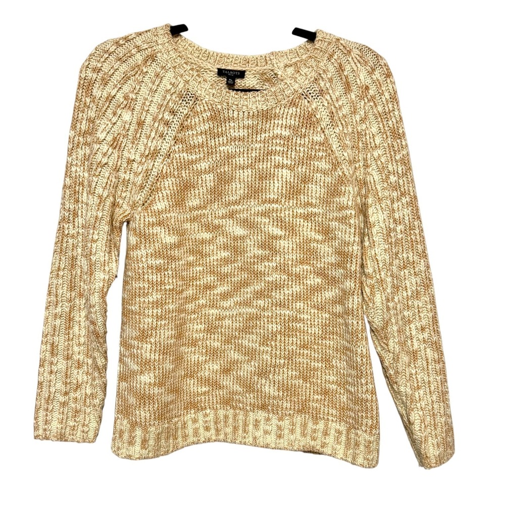 Talbots Old Money Clean Girl Sweater Womens Size‎ MP Quiet Luxury Classic Prep